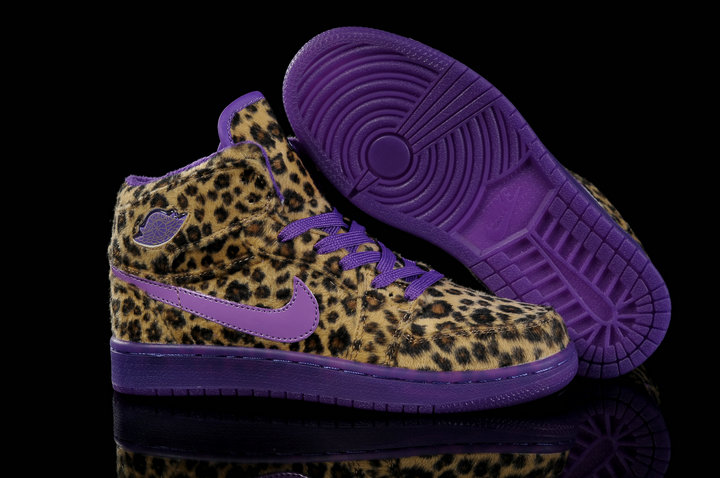 Air Jordan 1 Phat - Women's Leopard Shoes - Click Image to Close