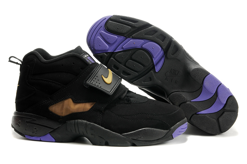 nike air diamond turf black purple gold