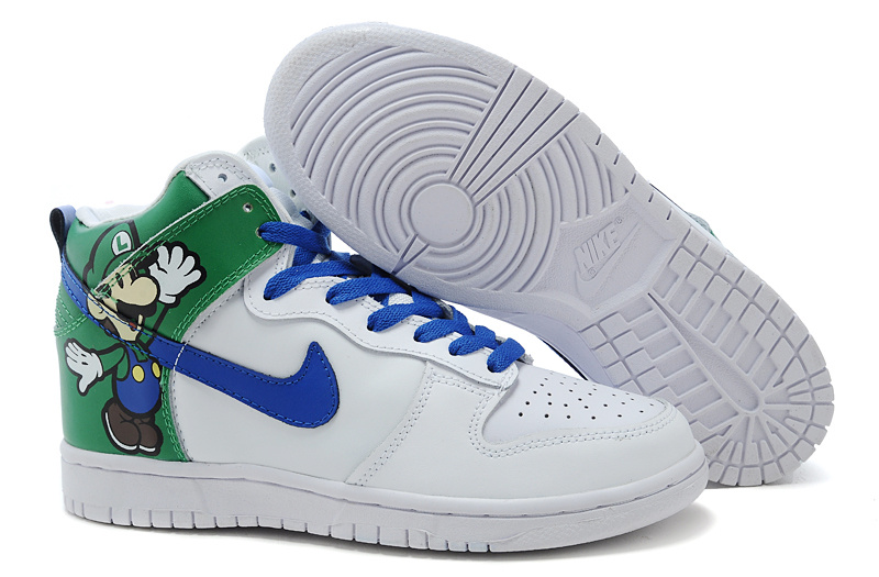 Nike Dunk High Luigi - Cheap Nike Shoes, New Nike Dunk Hi